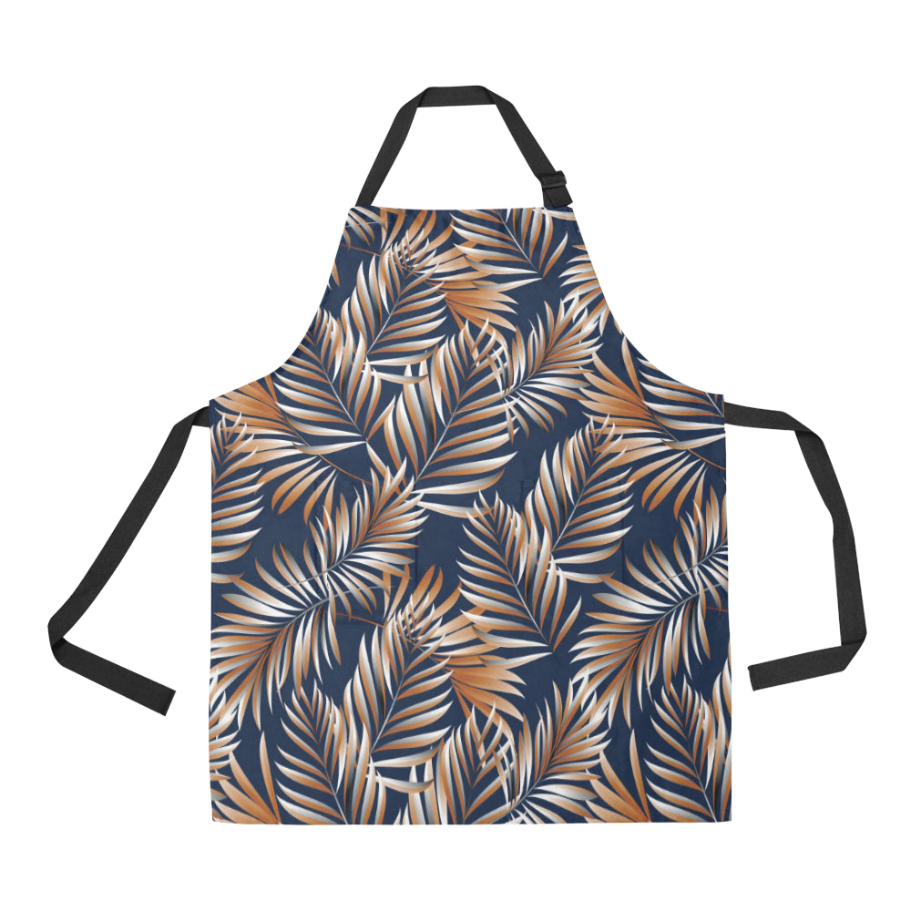 Tropical Flower Pattern Print Design TF07 Apron with Pocket
