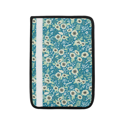 Anemone Pattern Print Design 01 Car Seat Belt Cover