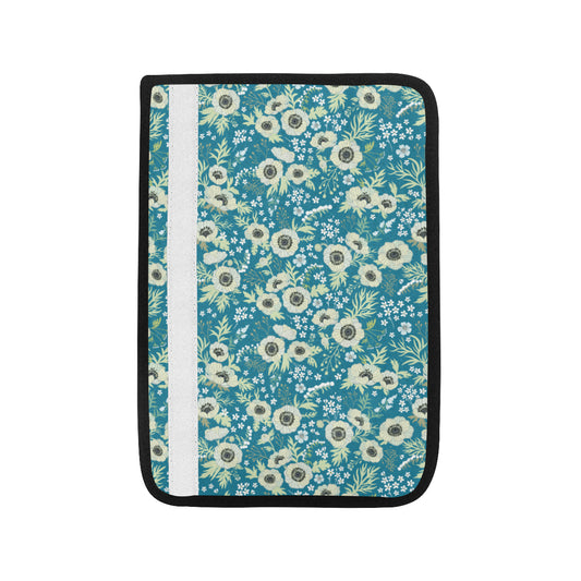 Anemone Pattern Print Design 01 Car Seat Belt Cover
