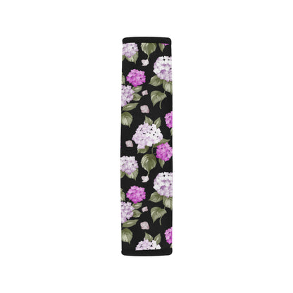 Hydrangea Pattern Print Design HD011 Car Seat Belt Cover