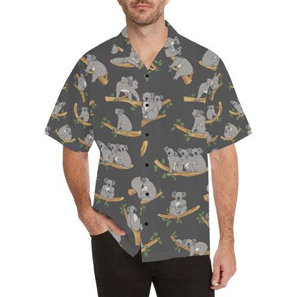Koala Pattern Print Design 07 Men's Hawaiian Shirt