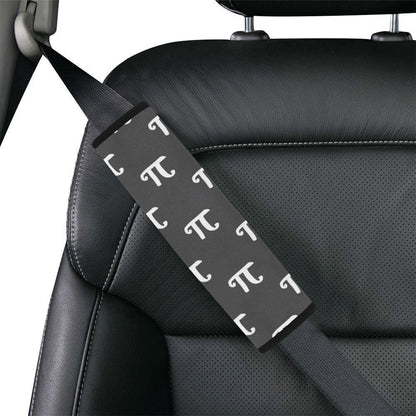 Pi Day Pattern Print Design A01 Car Seat Belt Cover