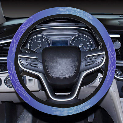 Sea Turtle Draw Steering Wheel Cover with Elastic Edge