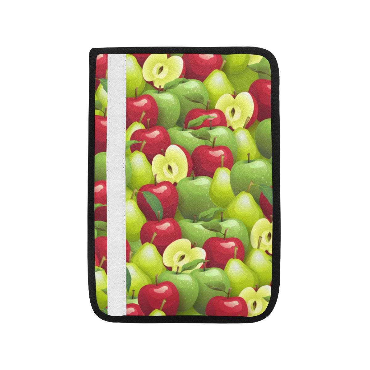 Apple Pattern Print Design AP03 Car Seat Belt Cover