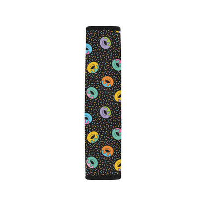 Donut Pattern Print Design DN012 Car Seat Belt Cover