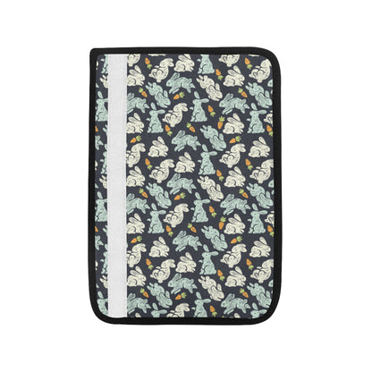 Bunny Pattern Print Design 04 Car Seat Belt Cover