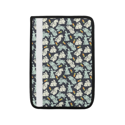 Bunny Pattern Print Design 04 Car Seat Belt Cover
