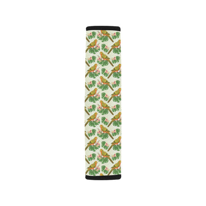 Conures Pattern Print Design 01 Car Seat Belt Cover