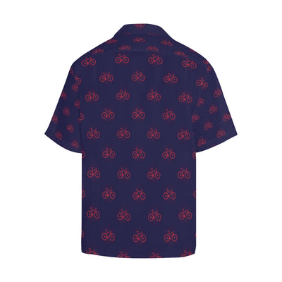 Bicycle Pattern Print Design 01 Men's Hawaiian Shirt