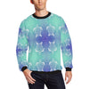 Sea Turtle Draw Men Long Sleeve Sweatshirt