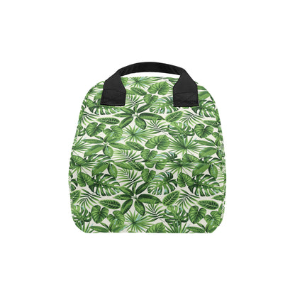 Tropical Flower Pattern Print Design TF013 Insulated Lunch Bag