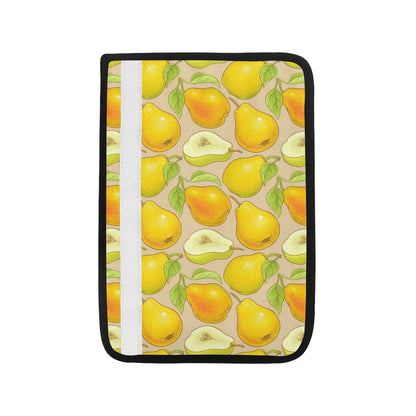 Pear Pattern Print Design PE05 Car Seat Belt Cover
