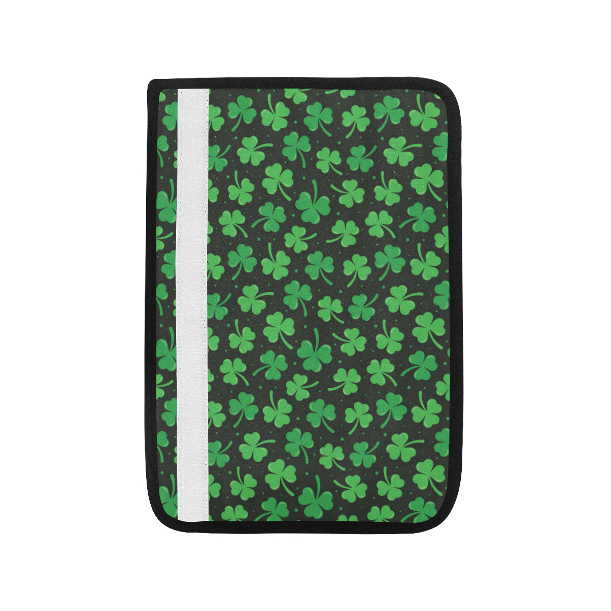 Clover  Pattern Print Design 04 Car Seat Belt Cover