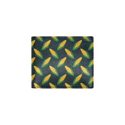 Corn Pattern Print Design 02 Men's ID Card Wallet