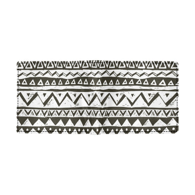 Hand draw Tribal Aztec Men's ID Card Wallet