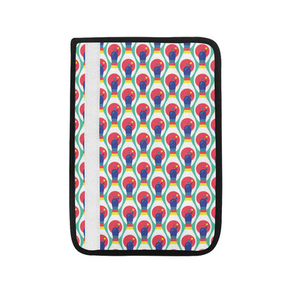 Bowling Pattern Print Design 05 Car Seat Belt Cover