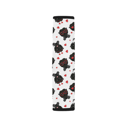 Affenpinscher Pattern Print Design 01 Car Seat Belt Cover