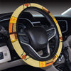 African Girl Design Steering Wheel Cover with Elastic Edge