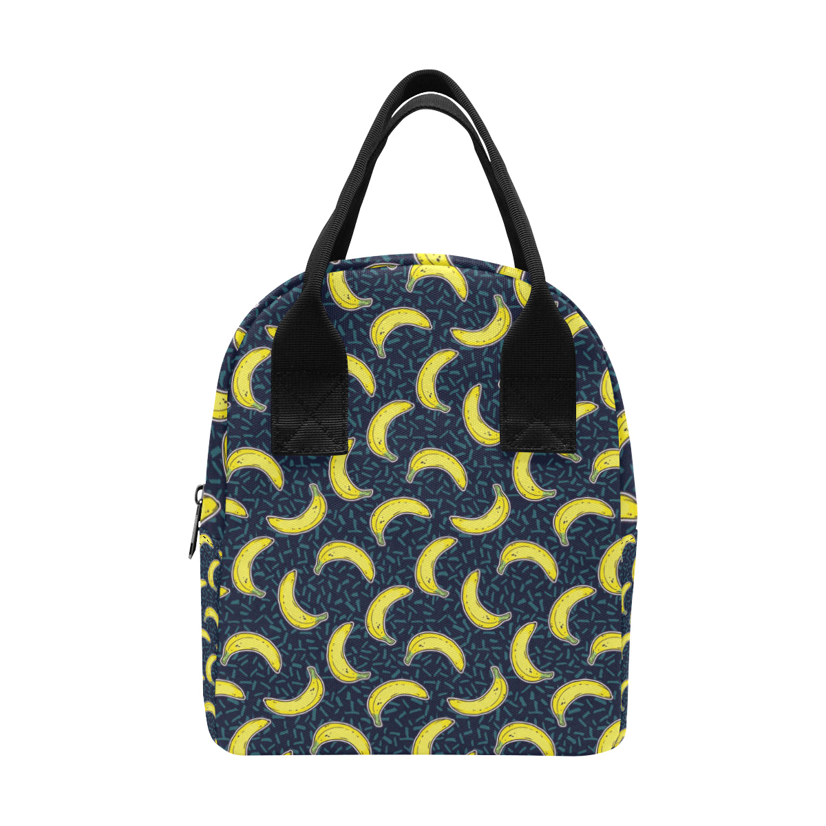 Banana Pattern Print Design BA09 Insulated Lunch Bag
