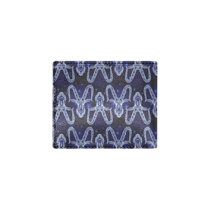 Capricorn Zodiac Pattern Print Design 03 Men's ID Card Wallet