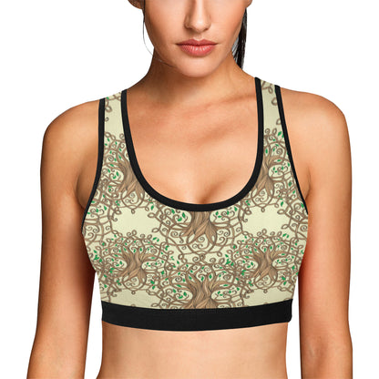 Celtic Tree of life Sports Bra
