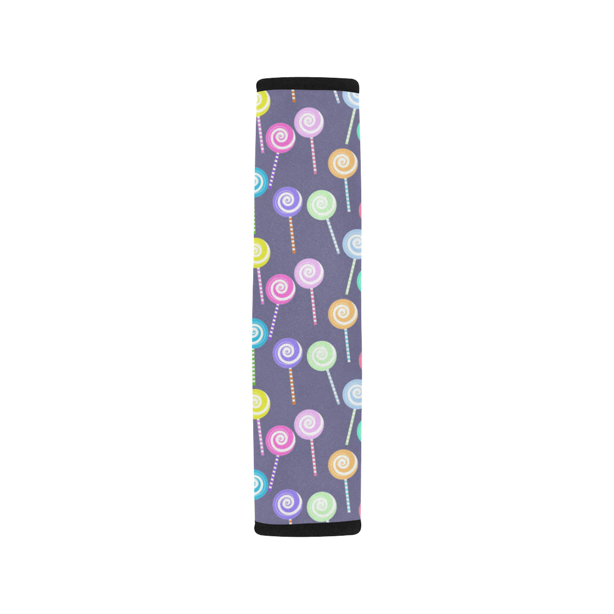 Lollipop Pattern Print Design LL03 Car Seat Belt Cover