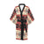 Navajo Pattern Print Design A05 Women's Short Kimono