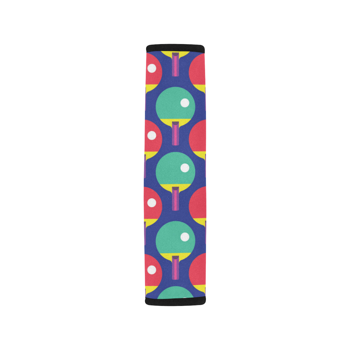 Ping Pong Pattern Print Design A03 Car Seat Belt Cover