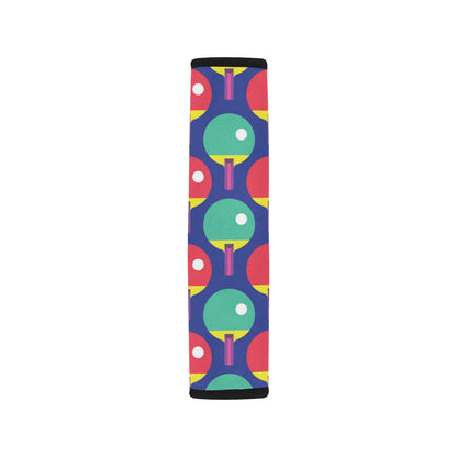 Ping Pong Pattern Print Design A03 Car Seat Belt Cover