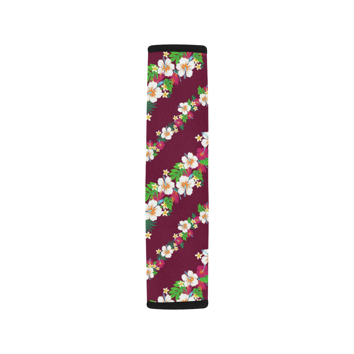 Hawaiian Themed Pattern Print Design H06 Car Seat Belt Cover