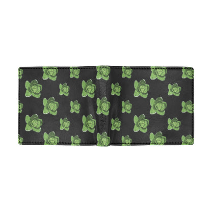 Cabbage Pattern Print Design 03 Men's ID Card Wallet