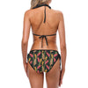 Heliconia Pattern Print Design HL01 Bikini