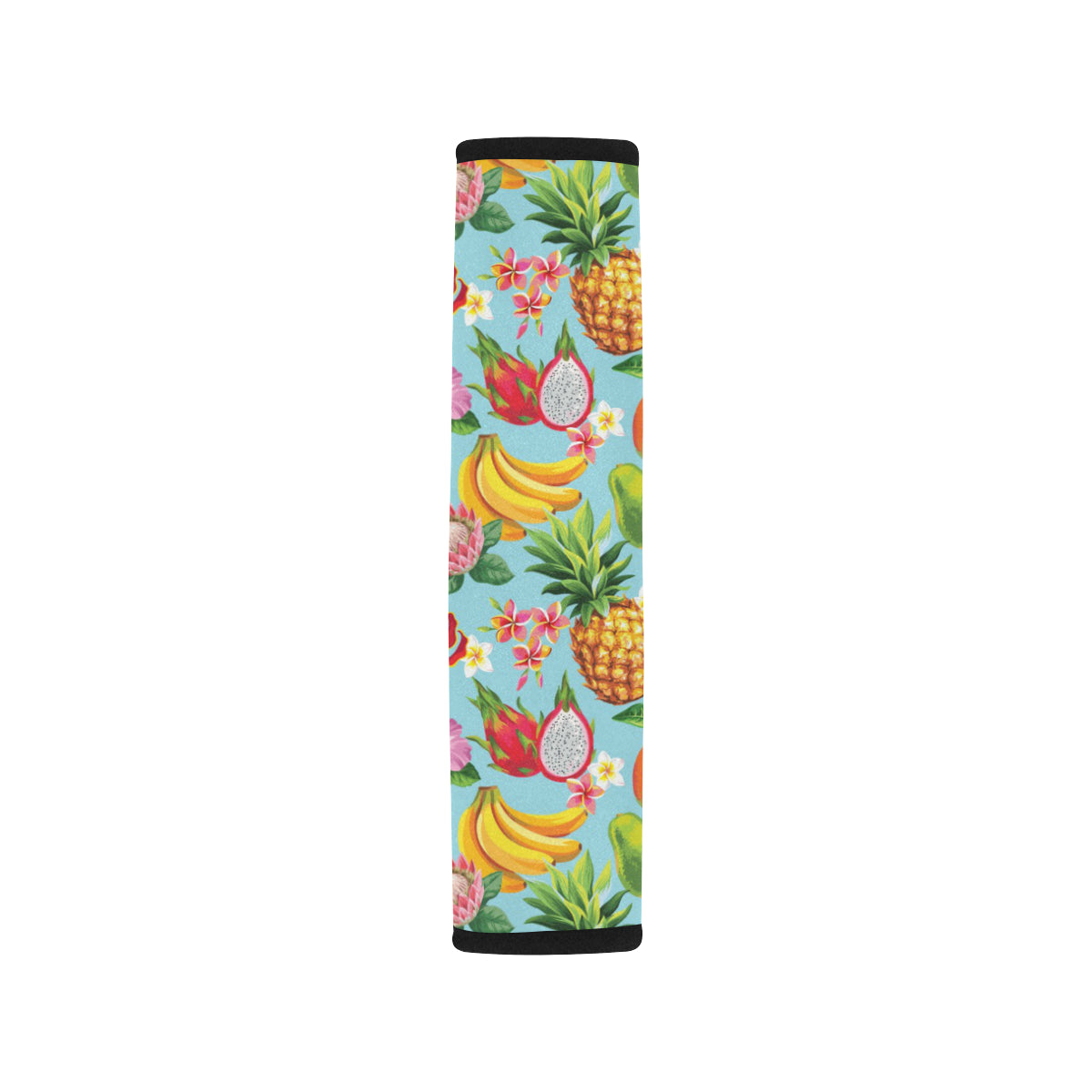 Tropical Fruits Pattern Print Design TF01 Car Seat Belt Cover