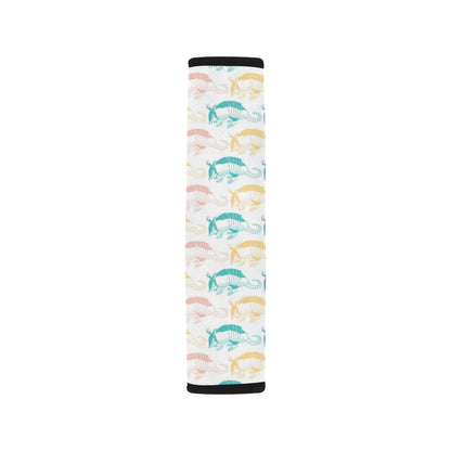 Armadillo Pattern Print Design 05 Car Seat Belt Cover