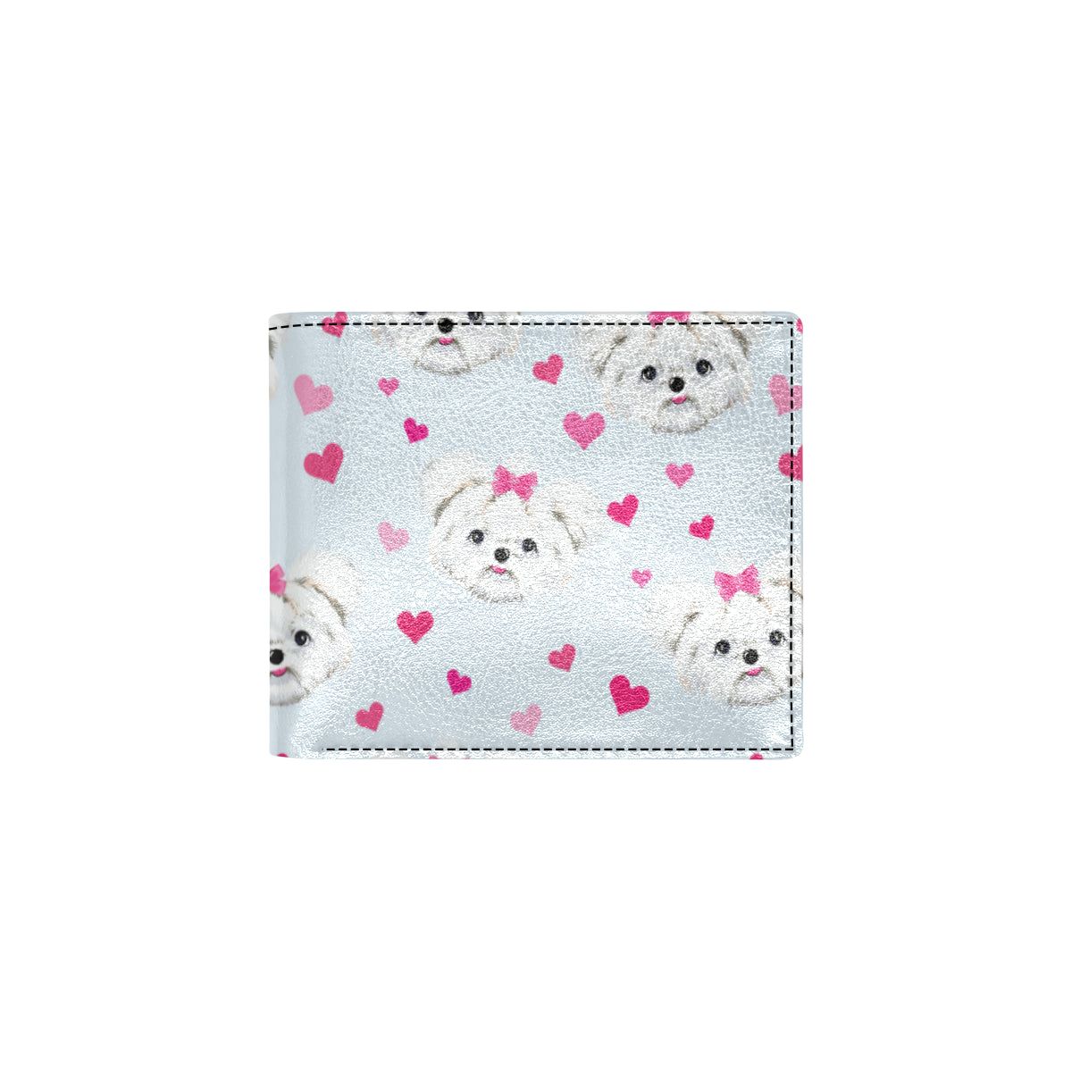 Maltese Pattern Print Design 03 Men's ID Card Wallet