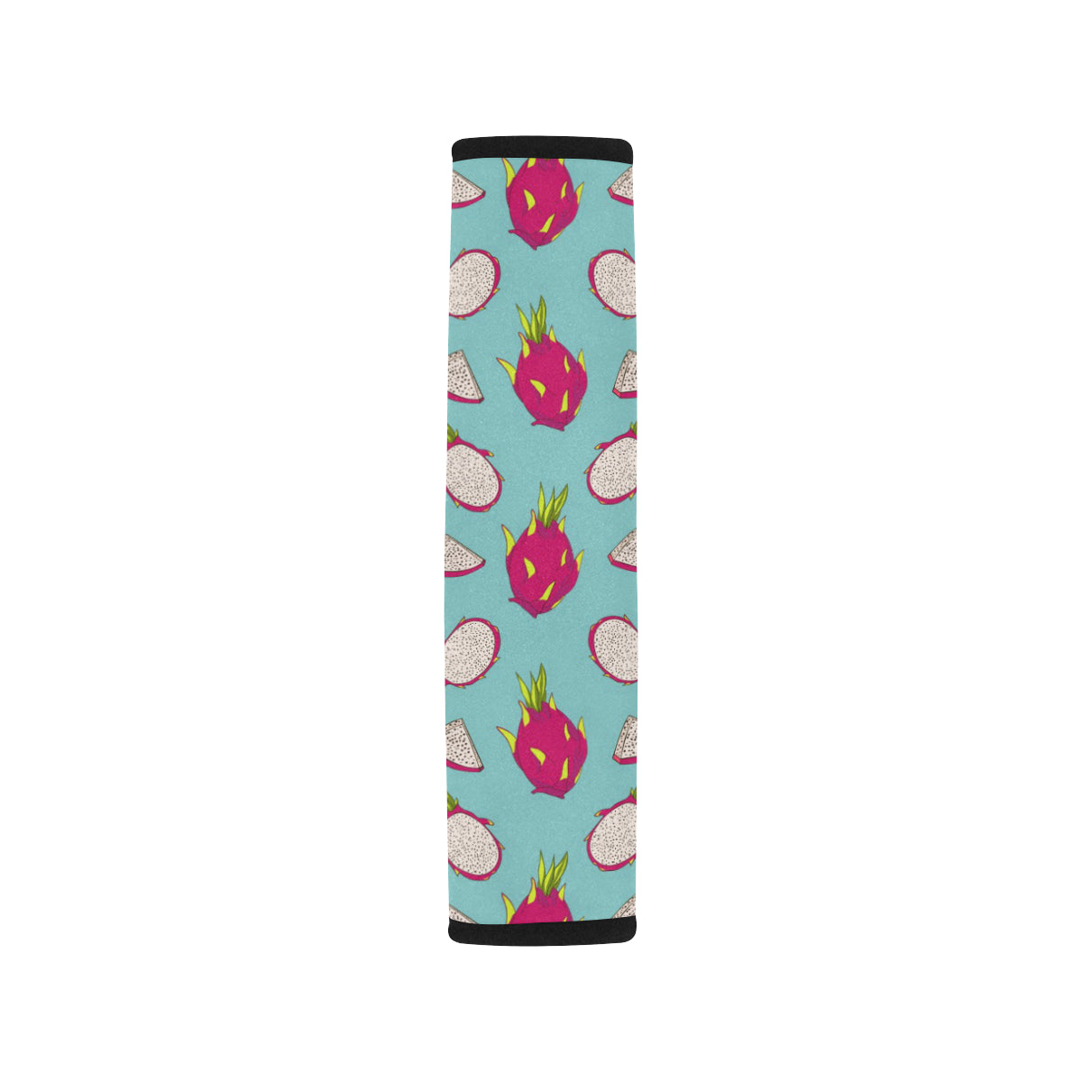 Dragonfruit Pattern Print Design DF01 Car Seat Belt Cover