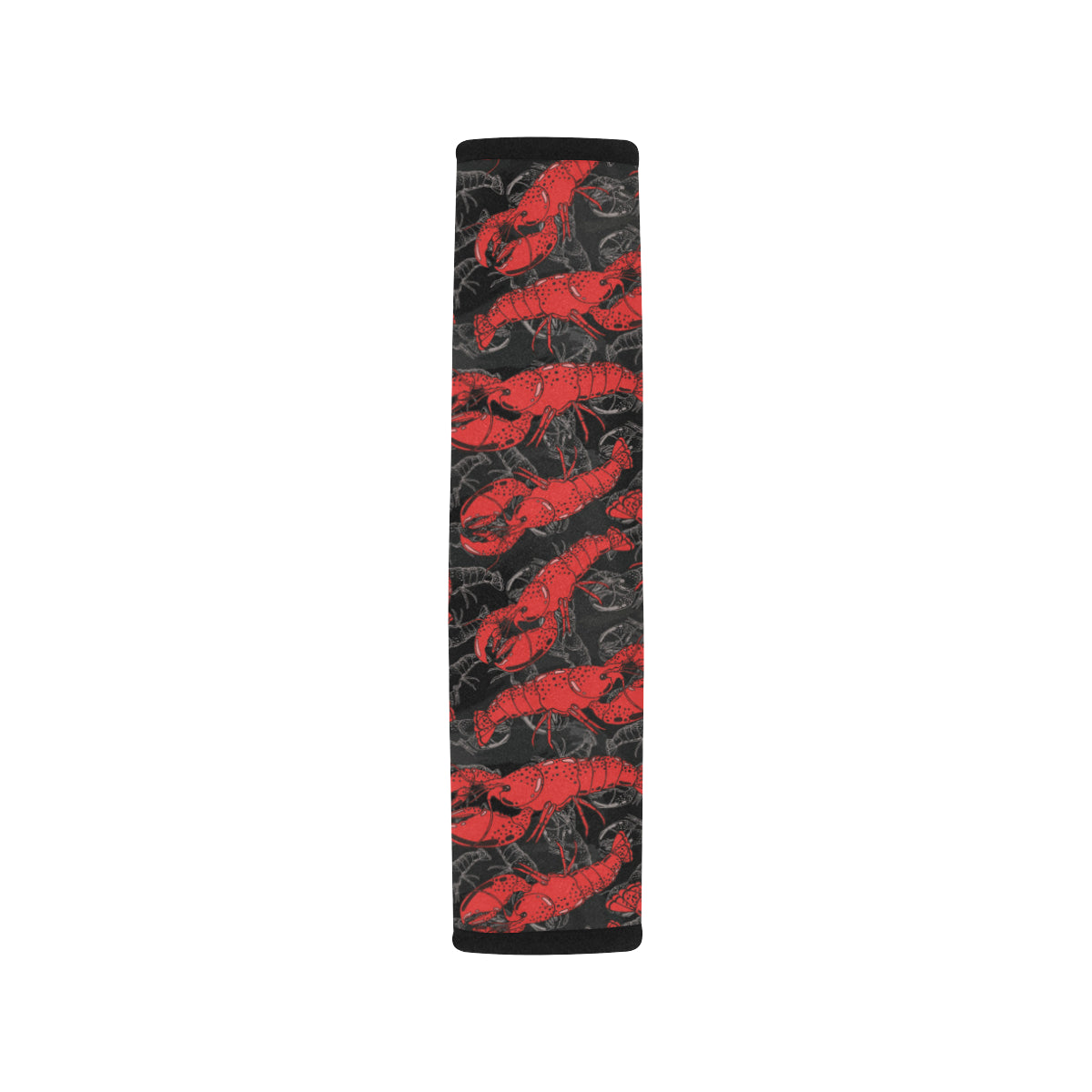 Lobster Pattern Print Design 04 Car Seat Belt Cover