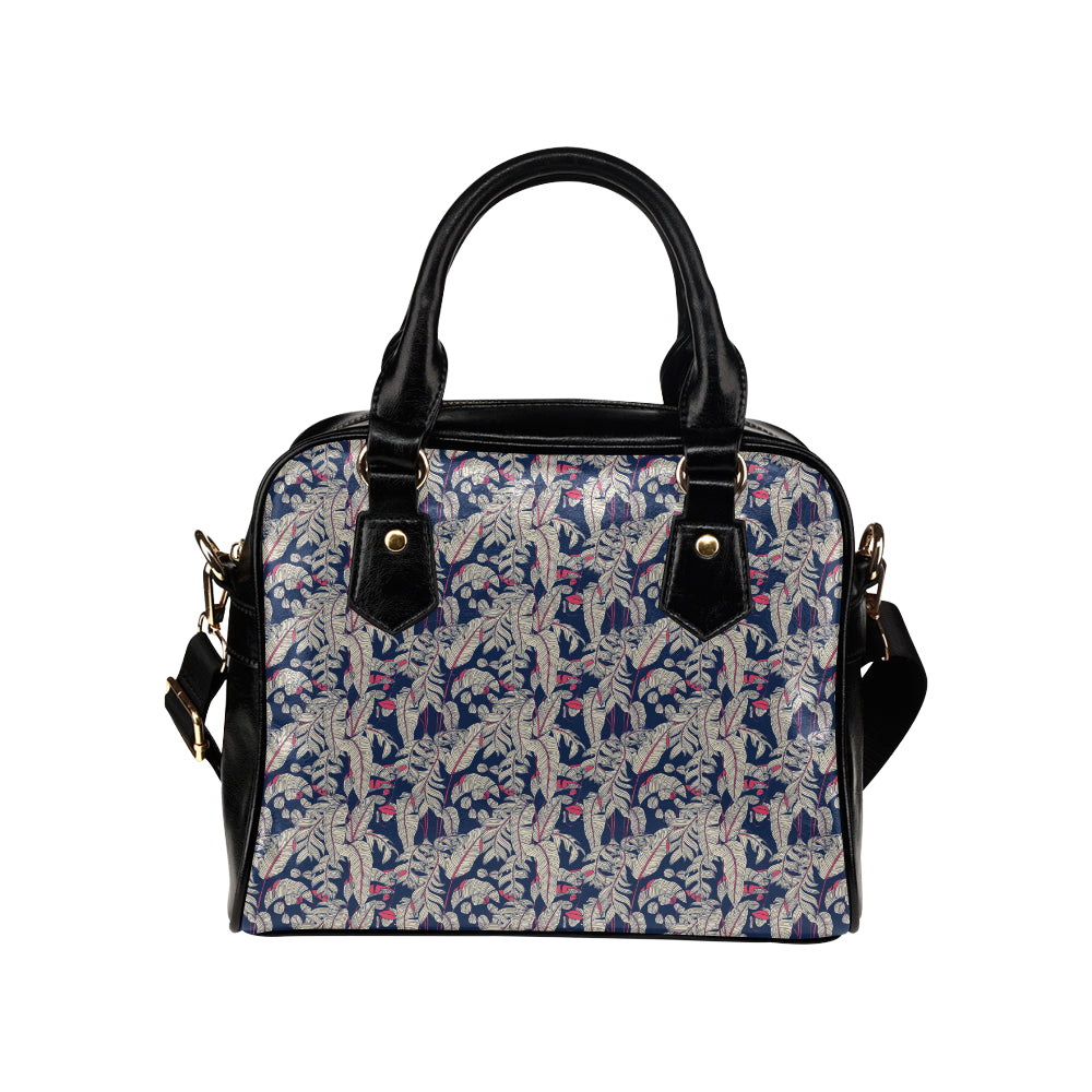 Bird Of Paradise Pattern Print Design 03 Shoulder Handbag