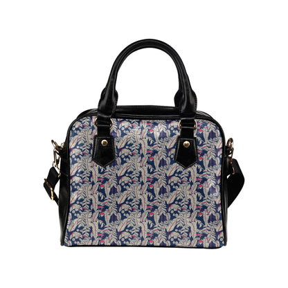 Bird Of Paradise Pattern Print Design 03 Shoulder Handbag