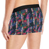 Barracuda with Folwer Pattern Print Design 01 Men's Boxer Briefs