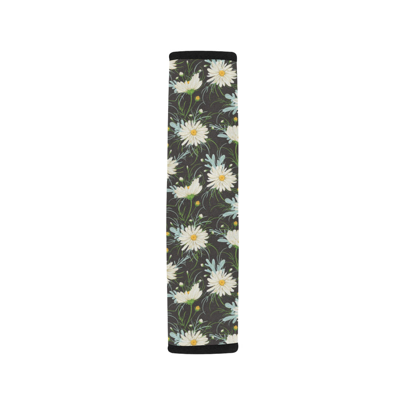 Daisy Pattern Print Design DS08 Car Seat Belt Cover