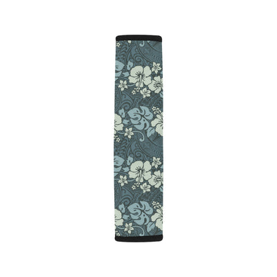 Flower Hawaiian Hibiscus Style Print Pattern Car Seat Belt Cover