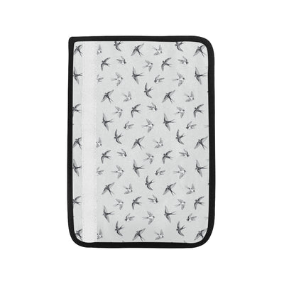 Swallow Bird Pattern Print Design 04 Car Seat Belt Cover