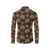 Tattoo Tiger Colorful Design Men's Long Sleeve Shirt