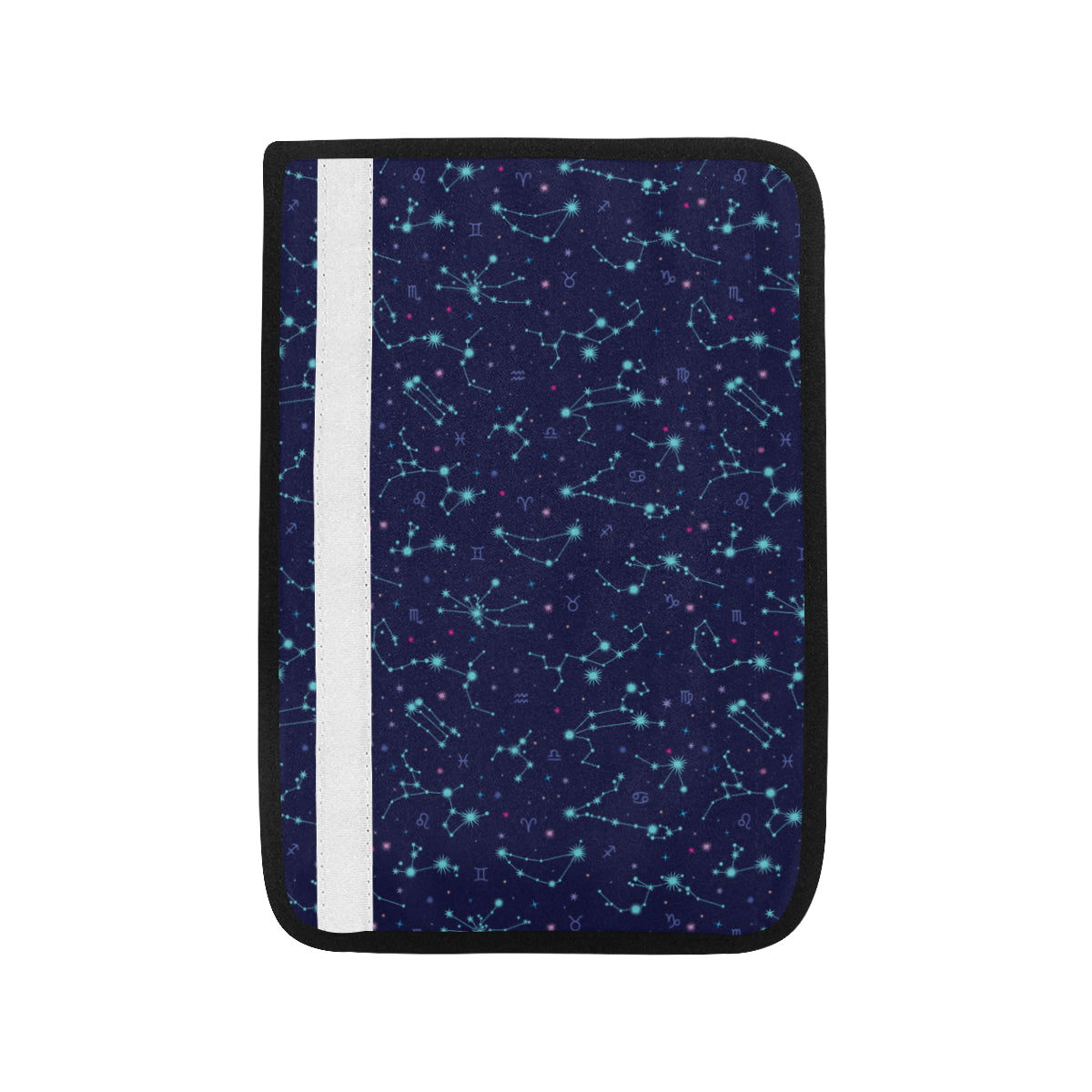Constellation Pattern Print Design 01 Car Seat Belt Cover