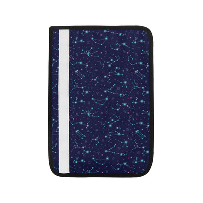 Constellation Pattern Print Design 01 Car Seat Belt Cover