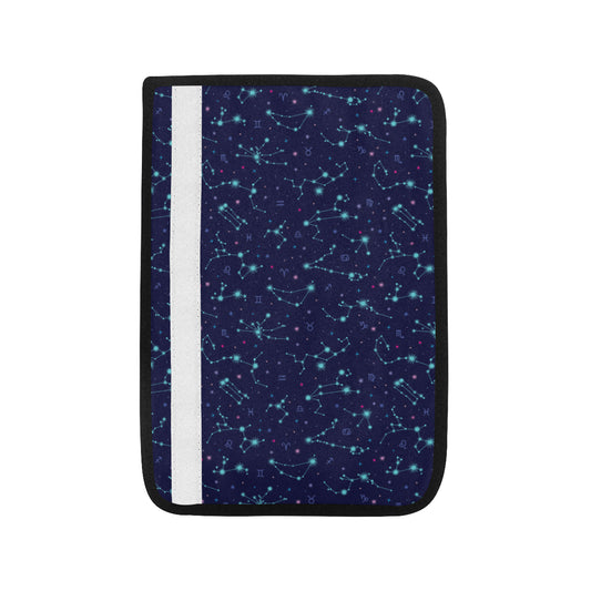 Constellation Pattern Print Design 01 Car Seat Belt Cover
