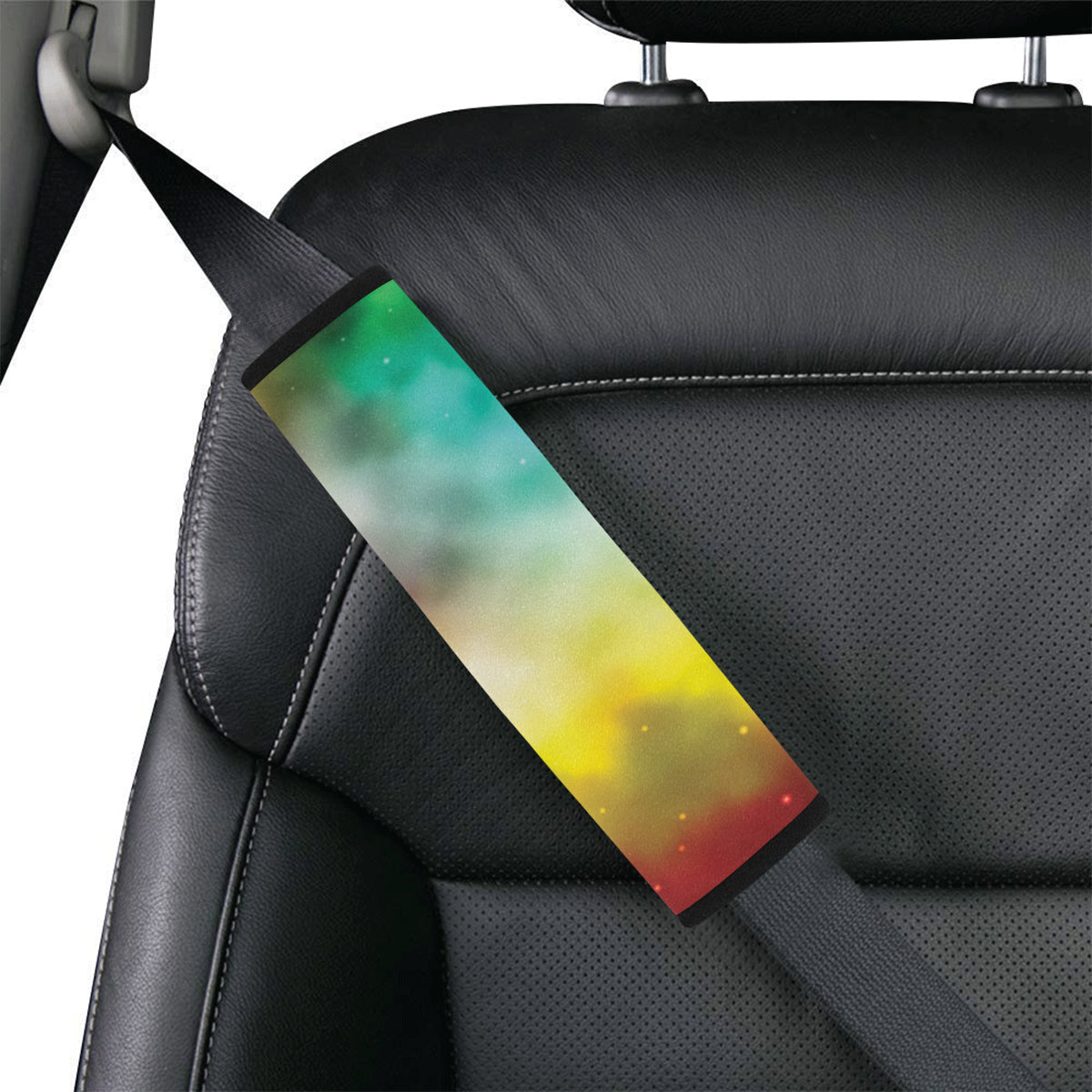 Nebula Pattern Print Design A04 Car Seat Belt Cover