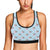 Cow Pattern Print Design 07 Sports Bra