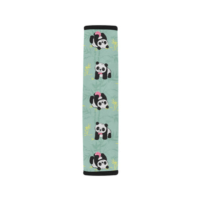 Panda Pattern Print Design A05 Car Seat Belt Cover